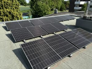 7,28 kWp Solaranlage Flachdach - Modulfeld 2