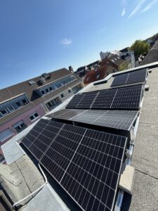 Ost-West-Aufständerung von Westen