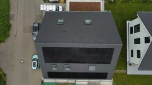 13,65 kWp Solaranlage - Draufsicht