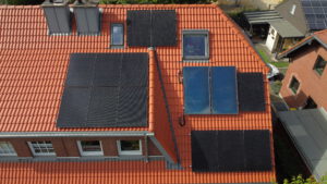 5,46 kWp Solaranlage - Draufansicht